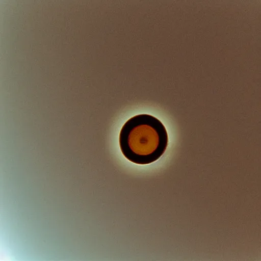 Image similar to black hole from the international space station