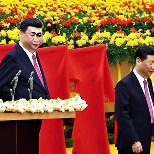 Prompt: Xi Jinping looks like Winnie the Pooh