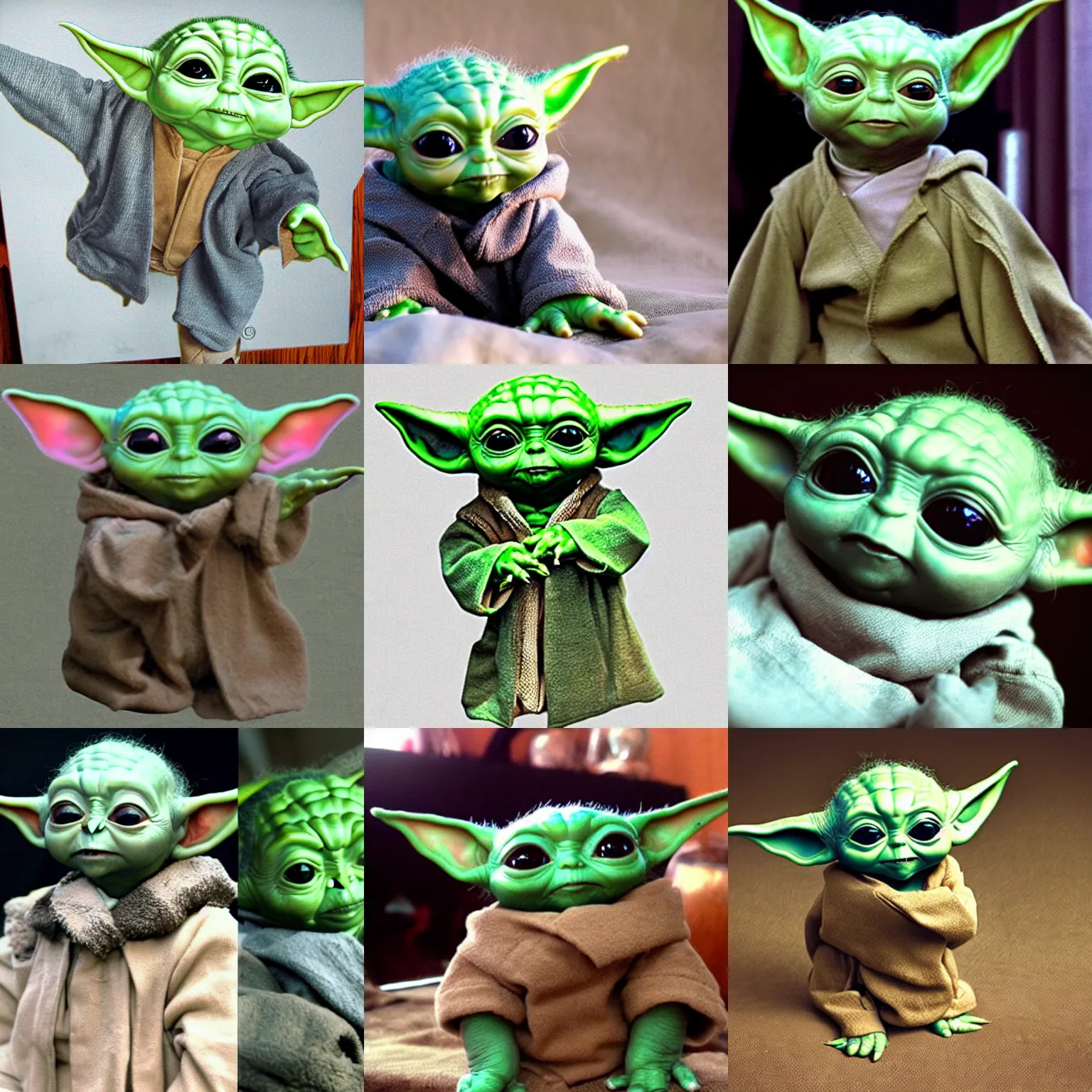 Prompt: baby yoda