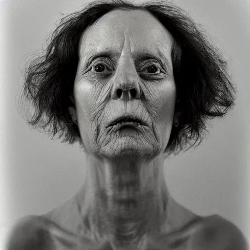 a really extremely ugly woman, repulsive, portrait | Stable Diffusion
