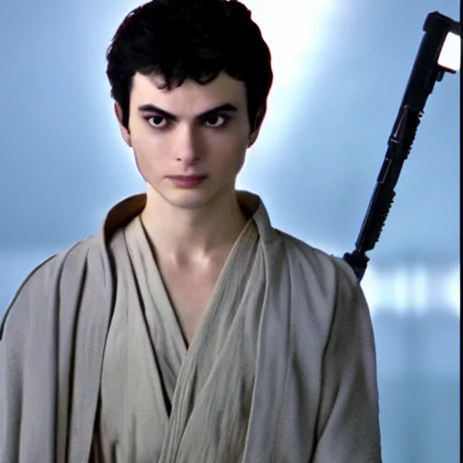 Image similar to angry, pissed off, elliot rodger as anakin skywalker in star wars episode 3, 8k resolution, full HD, cinematic lighting, award winning, anatomically correct