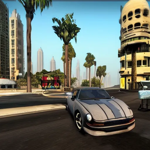 Image similar to gta : dubai, lostfish