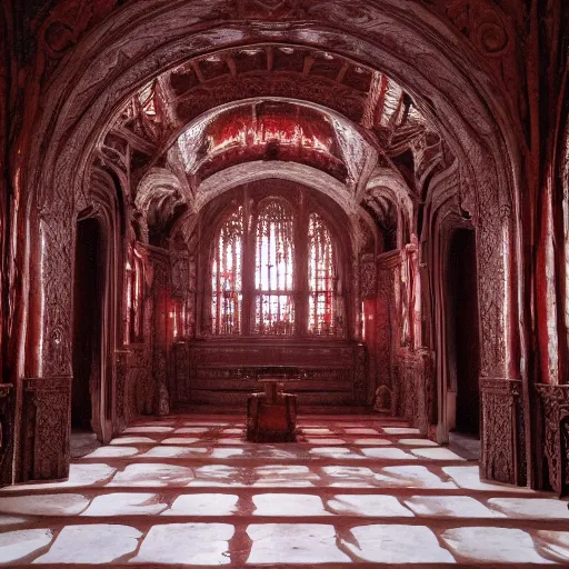 Prompt: dispel stasis in the palace of blood