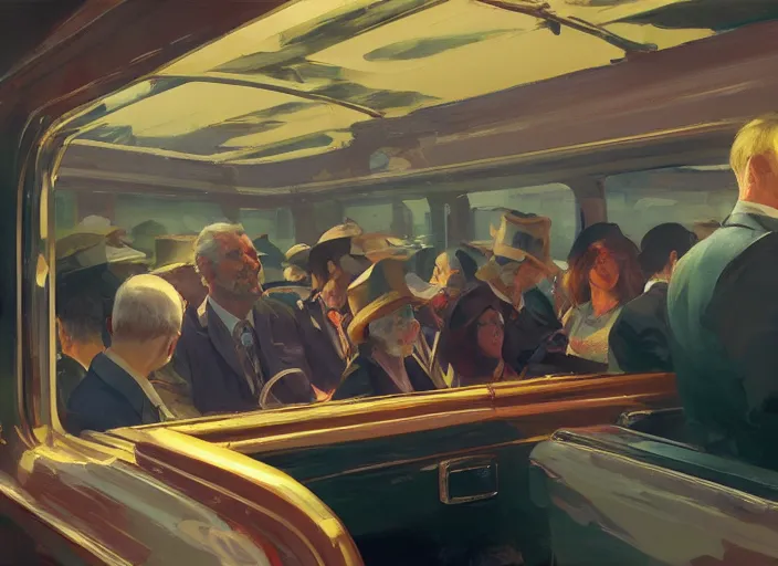 Prompt: large oligarch riding a coach pulled by crowd if poor people in harness Mandelbrot fractal by Craig Mullins, ilya kuvshinov, krenz cushart, artgerm trending on artstation by Edward Hopper and Dan Mumford and WLOP and Rutkovsky, Unreal Engine 5, Lumen, Nanite