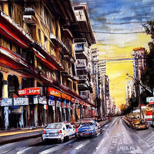 Image similar to sao paulo painted by william truner