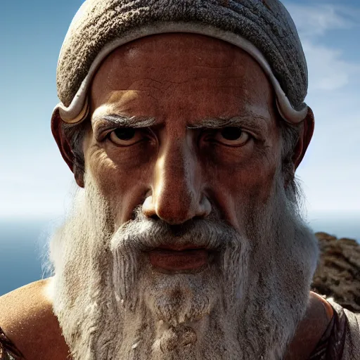 Image similar to portrait of a ancient greek, depth of field, zeiss lens, detailed, symmetrical, centered, fashion photoshoot, by annie leibovitz and steve mccurry, david lazar, jimmy nelsson, breathtaking, 8 k resolution, extremely detailed, beautiful, establishing shot, artistic, hyperrealistic, beautiful face, octane render