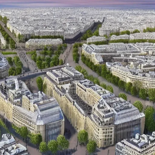 Image similar to a place in paris in 2 0 2 0