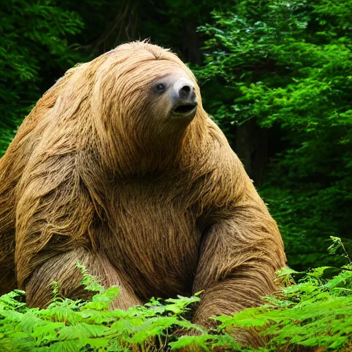 Image similar to giant ground sloth nature photography