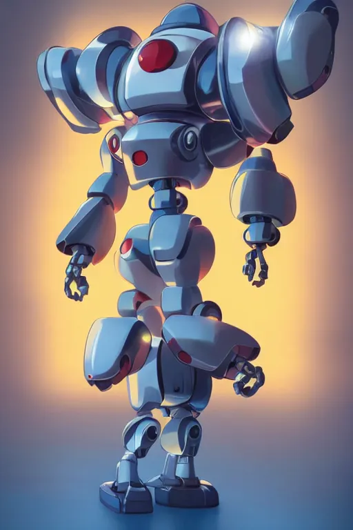 Image similar to metabots medabots medarotto medarot robot minimalist comics, behance hd by jesper ejsing, by rhads, makoto shinkai and lois van baarle, ilya kuvshinov, rossdraws global illumination ray tracing hdr radiating a glowing aura