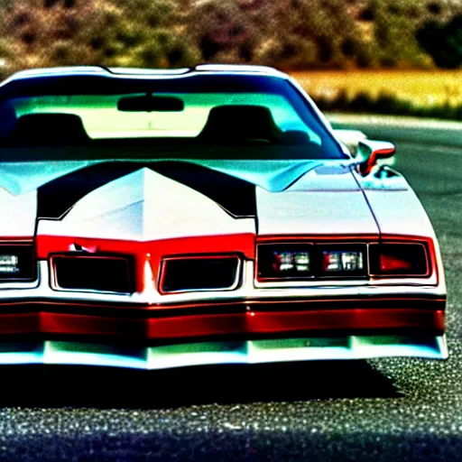 Image similar to a pontiac trans am from 1 9 8 6