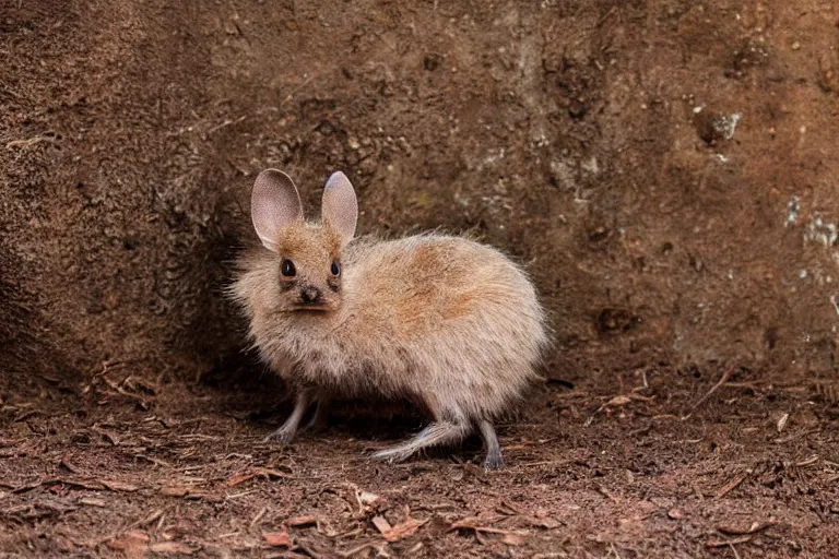 Image similar to a pudu chinchilla!!! hybrid! hyper realistic!! realistic lighting!! wildlife photographer of the year!!! bold natural colors, national geographic, hd, wide angle, 8 k