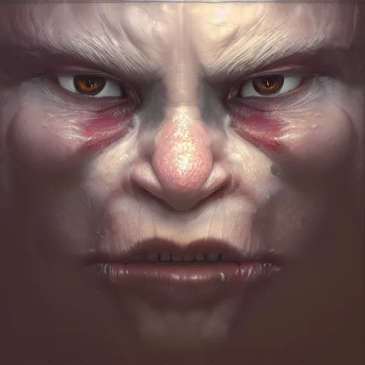 Image similar to photo realistic image of troll, stunning 3 d render inspired art by istvan sandorfi and greg rutkowski, perfect facial symmetry, realistic, highly detailed attributes and atmosphere, dim volumetric cinematic lighting,