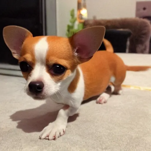 Prompt: 📷 jack russell chihuahua x