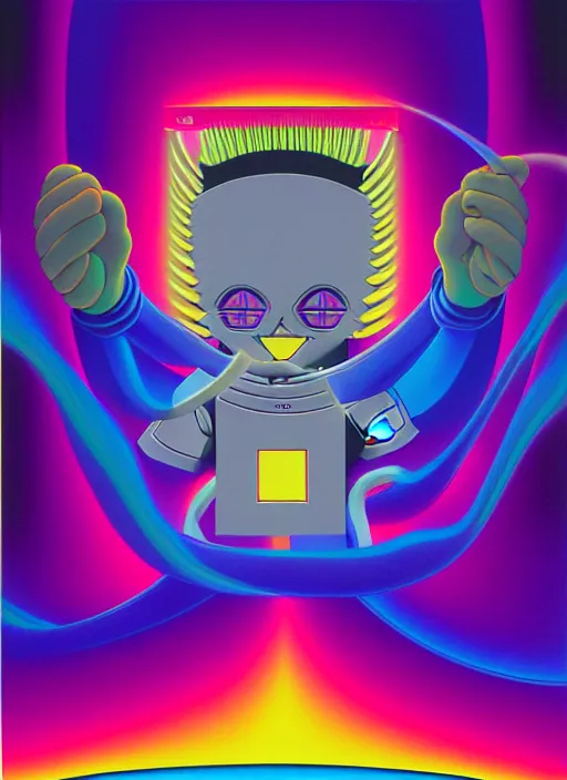 Image similar to yugioh card by shusei nagaoka, kaws, david rudnick, airbrush on canvas, pastell colours, cell shaded, 8 k
