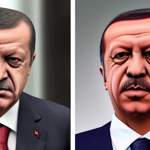 Prompt: Mixture of Mohammed and Recep Tayyip Erdoğan