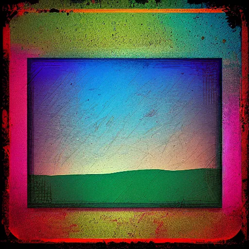 Image similar to Retro, nostalgic, landscape, digital art, retro pallet