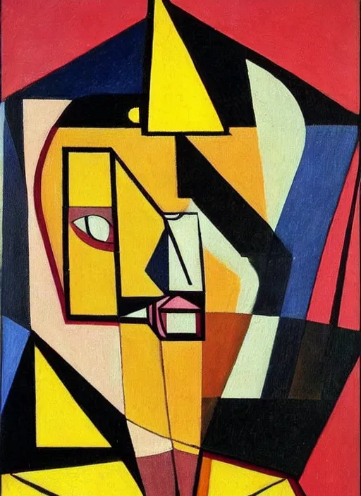 a synthetic cubism extremely detailed masterpiece | Stable Diffusion