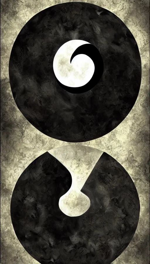 Image similar to Abstract representation of ying Yang concept, from Warcraft