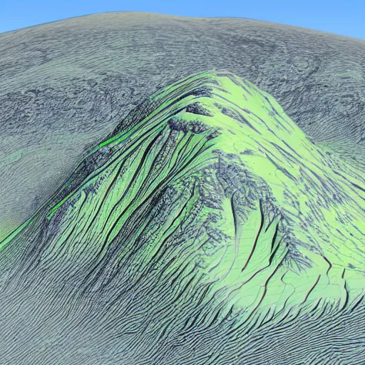 Image similar to contour map 3 d view of ben lawers