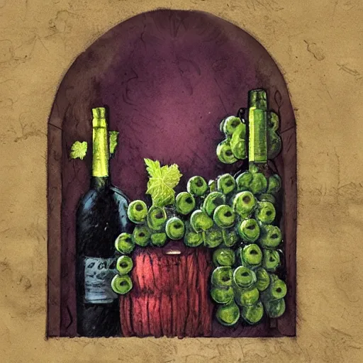 Image similar to a wine elemental