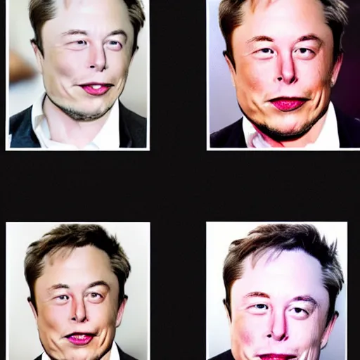 Image similar to down syndrome elon musk