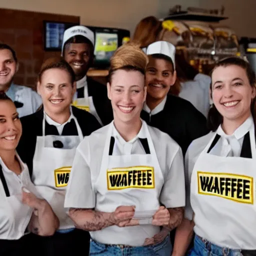 Image similar to wafflehouse employee's