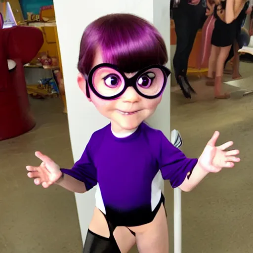 Image similar to violet from the incredibles