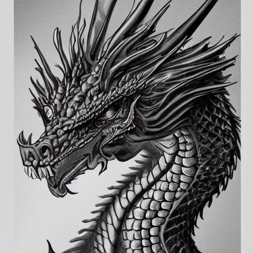 Image similar to A extremely highly detailed majestic hi-res beautiful, highly detailed portrait of a dragon in the style of 1960's Walt Disney animations