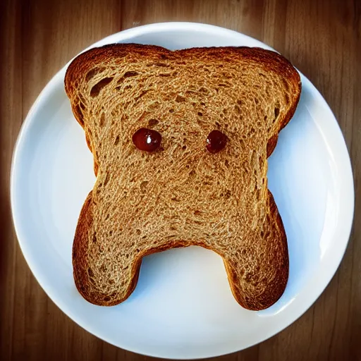 Prompt: ' bread toast'character