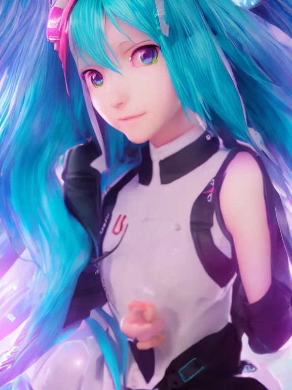 Prompt: portrait art of hatsune miku 8 k ultra realistic, lens flare, atmosphere, glow, detailed, intricate, full of colour, cinematic lighting, trending on artstation, 4 k, hyperrealistic, focused, extreme details, unreal engine 5, cinematic, masterpiece