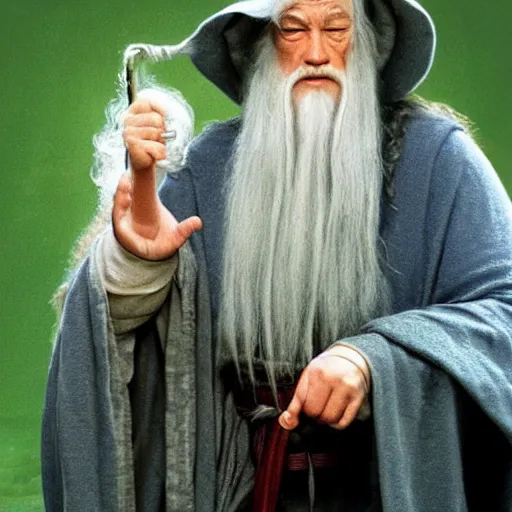Image similar to gandalf as a Baby child