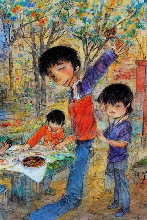 Image similar to gimbap by jerry pinkney