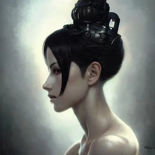 Image similar to tifa lockhart, intricate, elegant, highly detailed, smooth, sharp focus, award - winning, masterpiece, in the style of tom bagshaw, cedric peyravernay, peter mohrbacher, pinterest