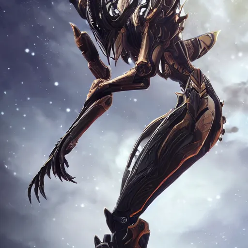 Image similar to high quality bug pov of a highly detailed beautiful Giant valkyr prime female warframe, preparing to step on you, big paw over the camera close up, unaware of your existence, sharp claws, bug pov shot, highly detailed art, epic cinematic shot, realistic, professional digital art, high end digital art, furry art, DeviantArt, artstation, Furaffinity, 8k HD render, epic lighting, depth of field