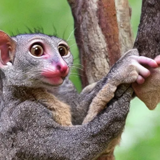 Image similar to Bushbabies with guns