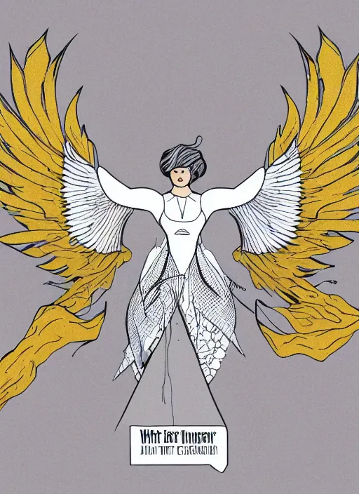 Image similar to white phoenix on salt mountain simple background simplified design geometric graphic design charles jeffrey style