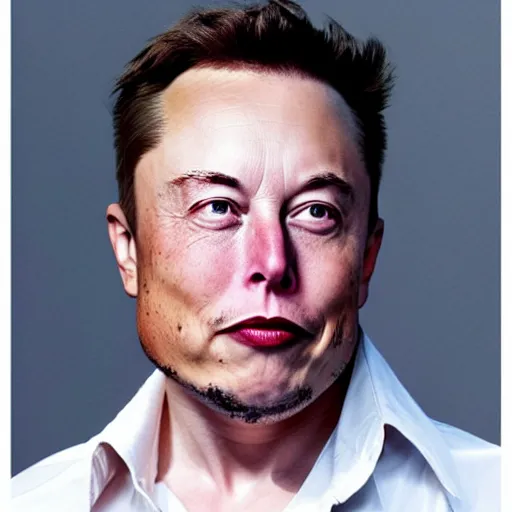 Image similar to Elon musk as a woman