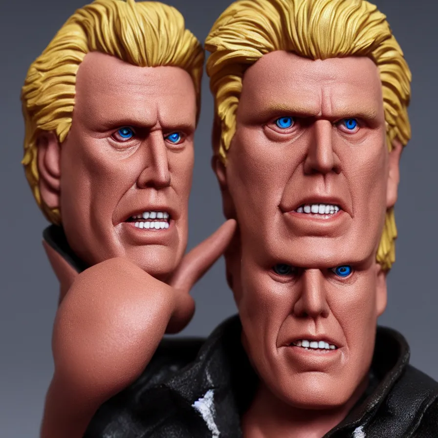 Image similar to gary busey hot toys action figure promo shots 4 k photography