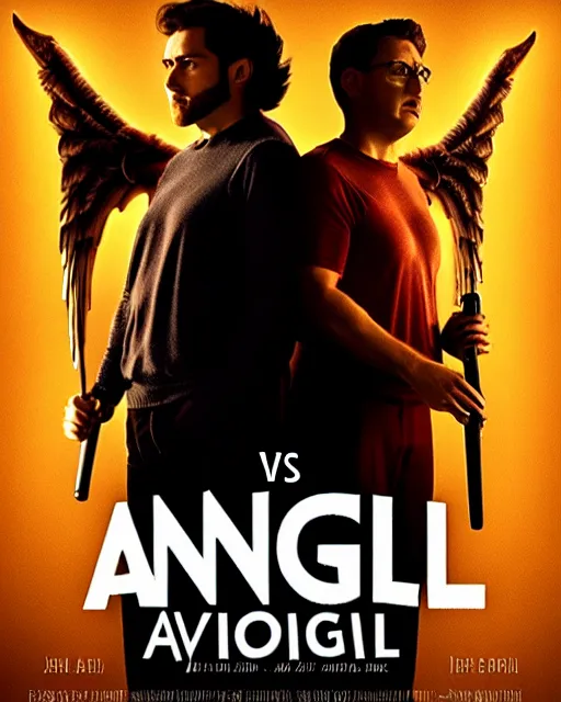 Prompt: angel - wings versus devil - horns, in the style of pixar, 3 5 mm epic hyper realistic cinematic masterpiece, focus centered sharp dramatic lighting 4 k