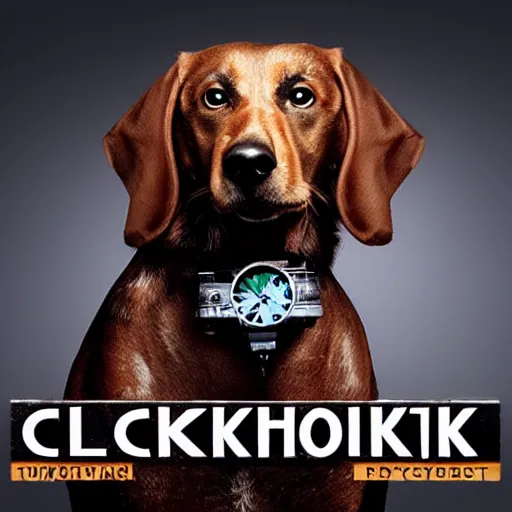 Prompt: clockpunk manipulative system dog