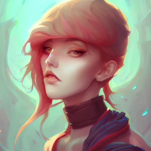 Image similar to a portrait of a beautiful model, art by lois van baarle and loish and ross tran and rossdraws and sam yang and samdoesarts and artgerm, digital art, highly detailed, intricate, sharp focus, Trending on Artstation HQ, deviantart, unreal engine 5, 4K UHD image