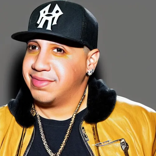 Image similar to a photo of Ramón Luis Ayala Rodríguez, known artistically as Daddy Yankee, is a Puerto Rican rapper, singer, songwriter, record producer, radio host and businessman. He is known as the King of Reggaeton by critics and fans alike music