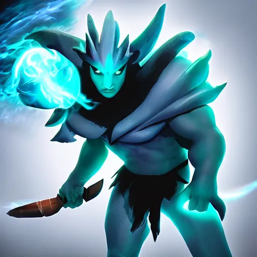 Image similar to storm spirit from dota 2,