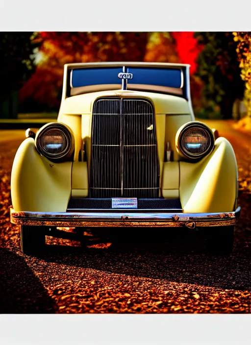 Image similar to ( morris garage model b ( vehicle ) ) sharpfocus, photorealism, soft diffuse autumn lights, some sun light ray, dark room wall, canon 5 d 5 0 mm lens