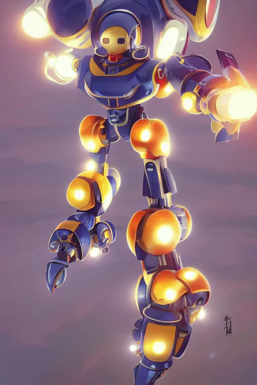 Image similar to metabots medabots medarotto medarot robot minimalist comics, behance hd by jesper ejsing, by rhads, makoto shinkai and lois van baarle, ilya kuvshinov, rossdraws global illumination ray tracing hdr radiating a glowing aura