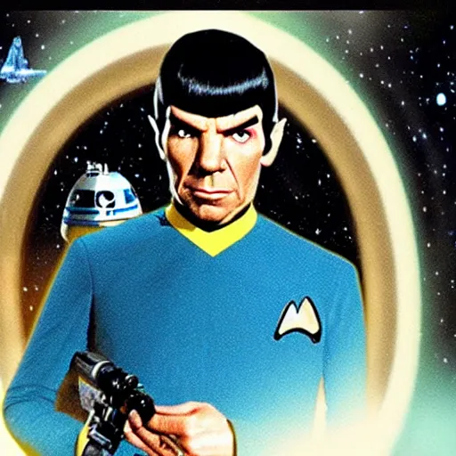 Image similar to spock in star wars