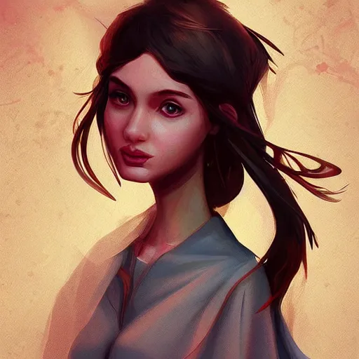 Image similar to jasmine lucilla, birdy, digital art, artstation