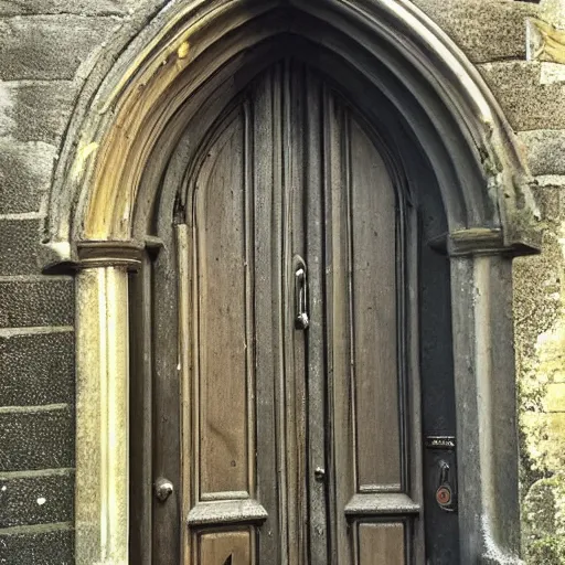 Image similar to i think this just might be my favourite door ever. st saviour's, dartmouth