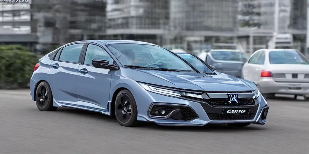 Image similar to “2022 Honda City Turbo, ultra realistic, 4K”