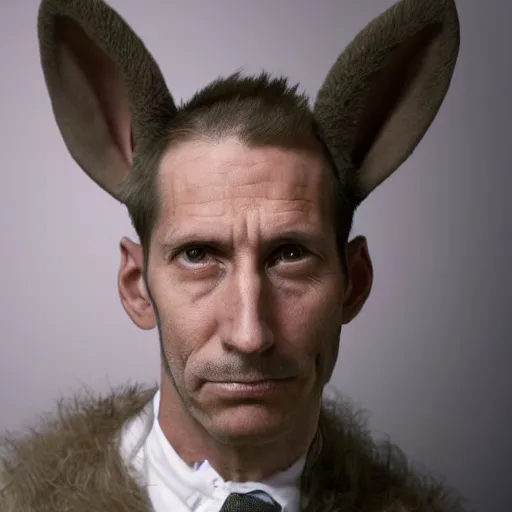 Image similar to A realistc photo of a man with big ears